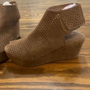 Chocolat Blu Suede Booties